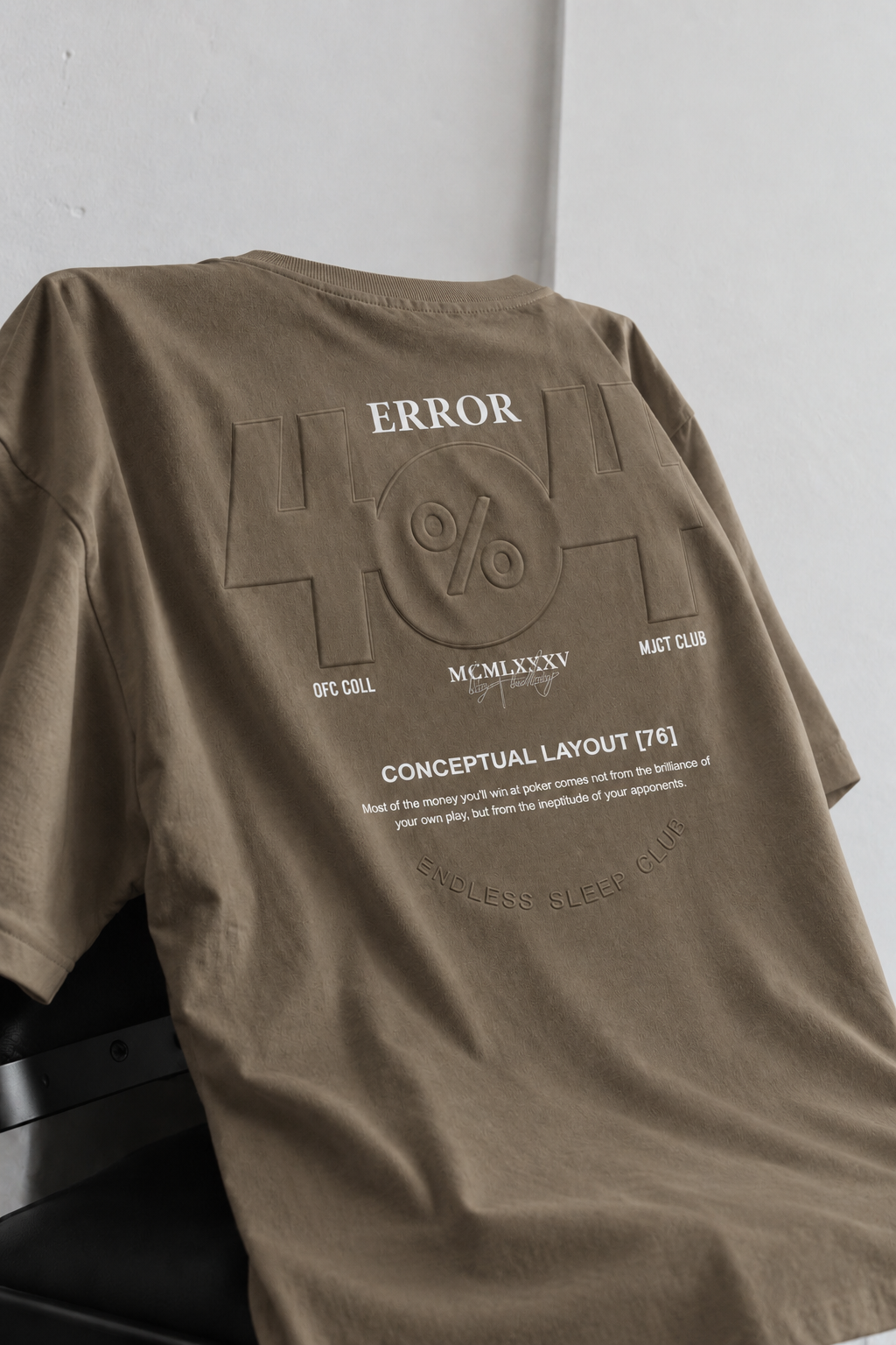 T - SHIRT ERROR 404 VERDE