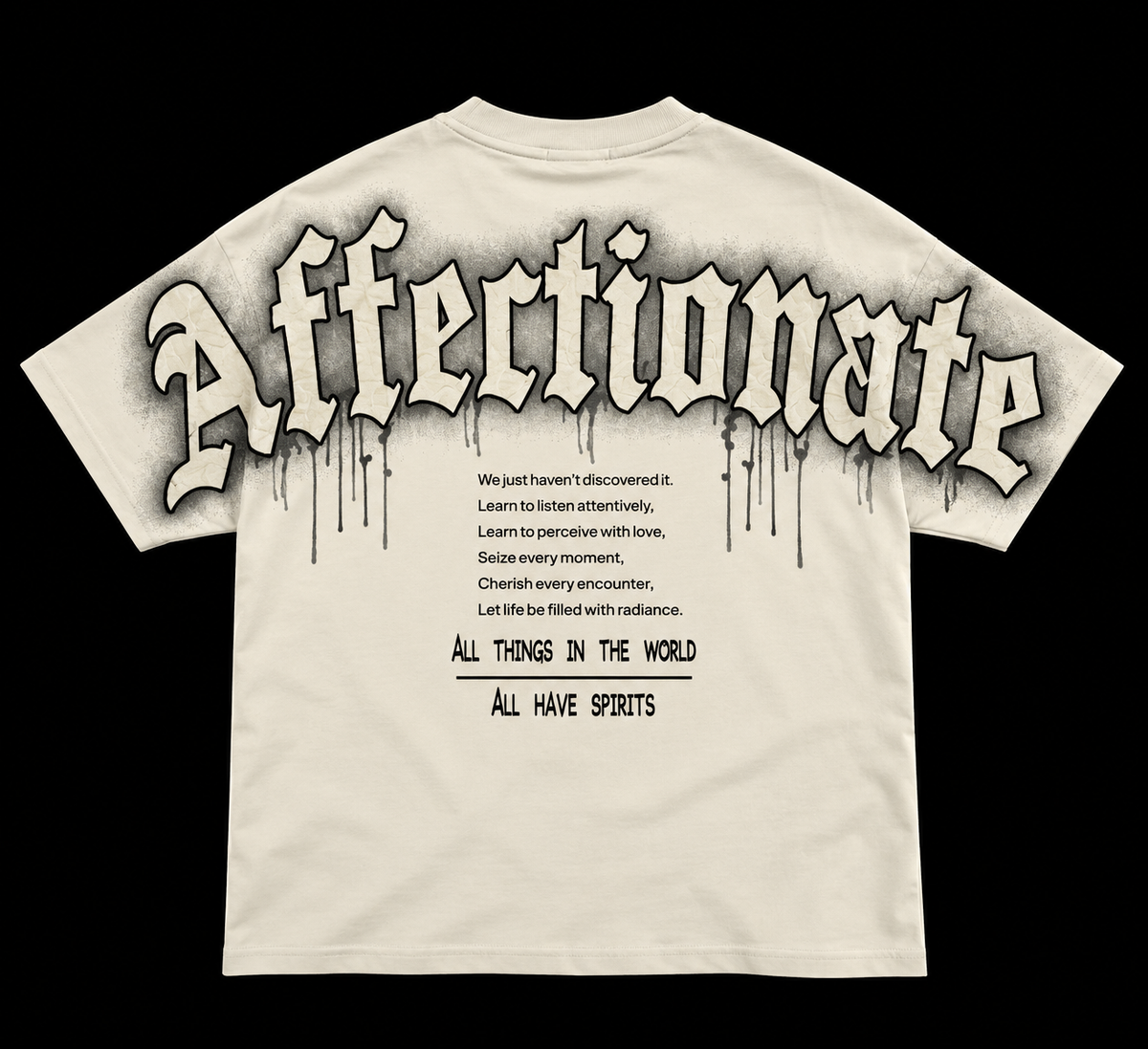 T - SHIRT AFFECTIONATE BEIGE