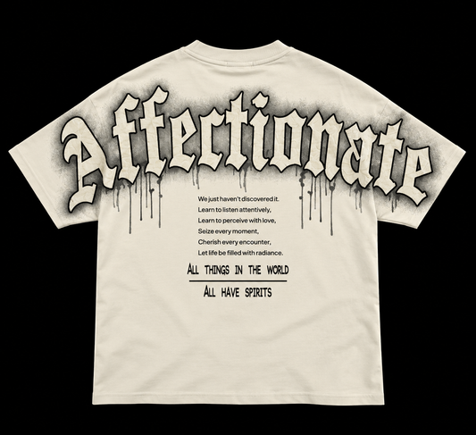 T - SHIRT AFFECTIONATE BEIGE