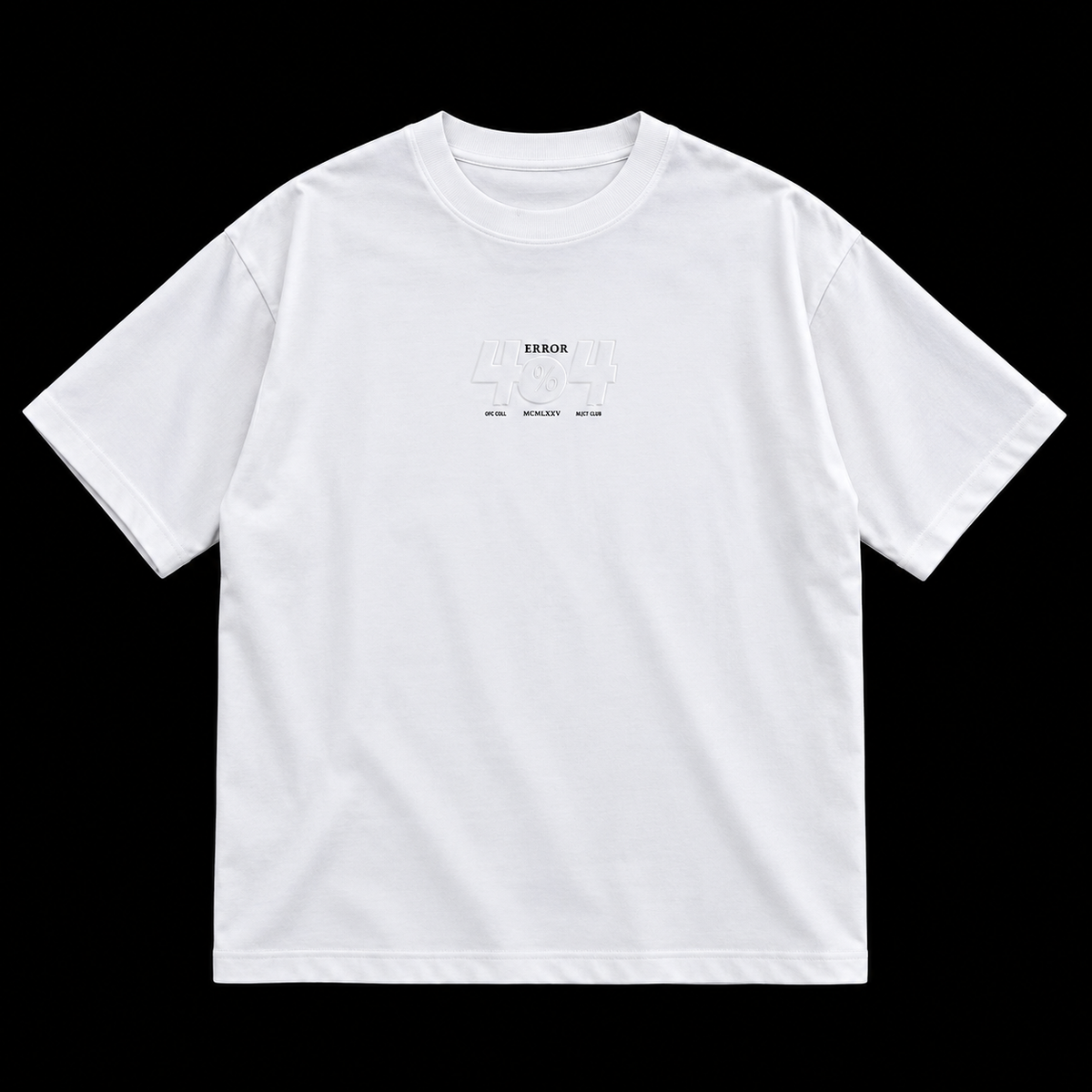 T - SHIRT ERROR 404 WHITE
