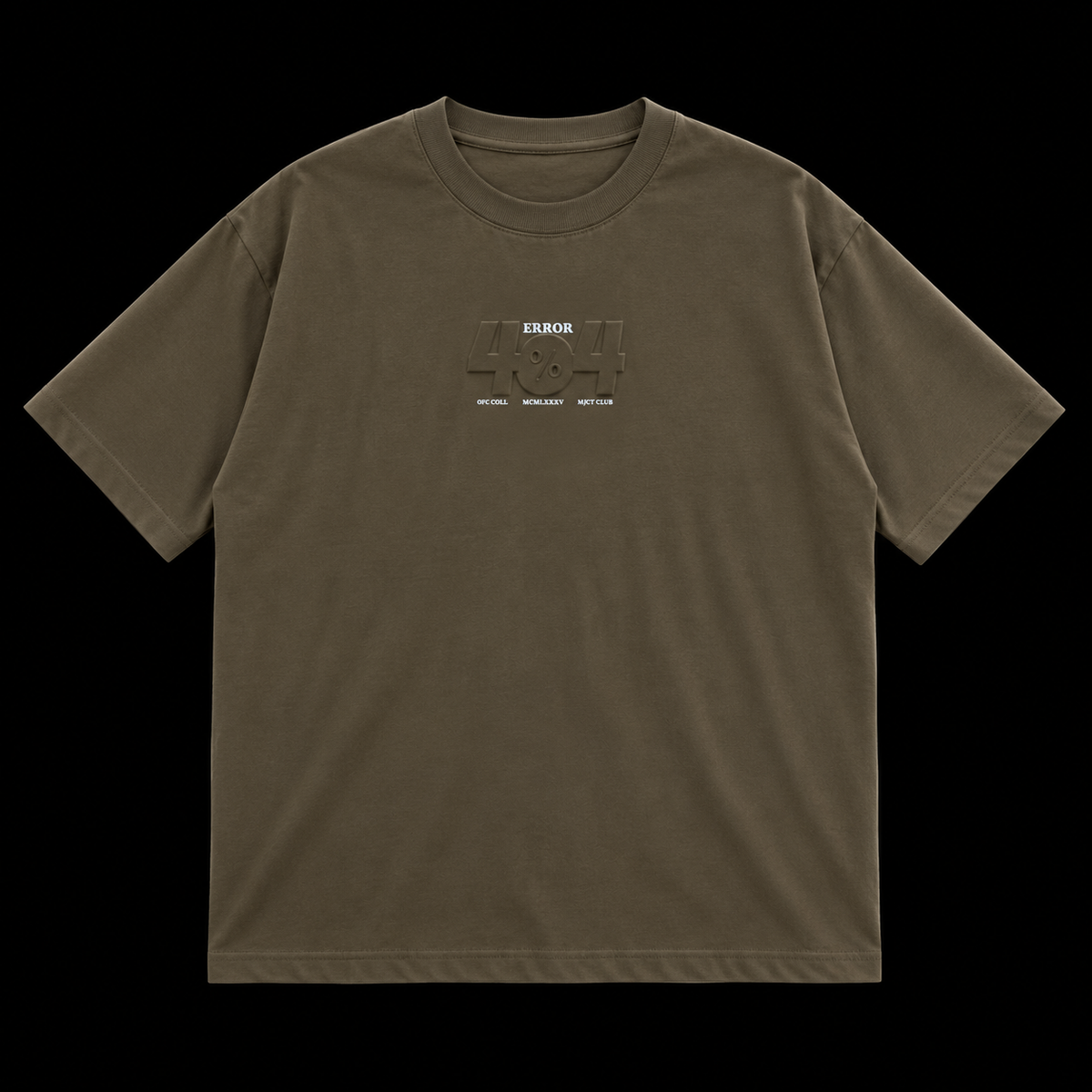 T - SHIRT ERROR 404 VERDE