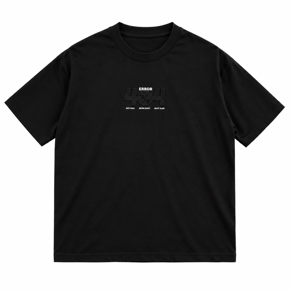 T - SHIRT ERROR 404 BLACK