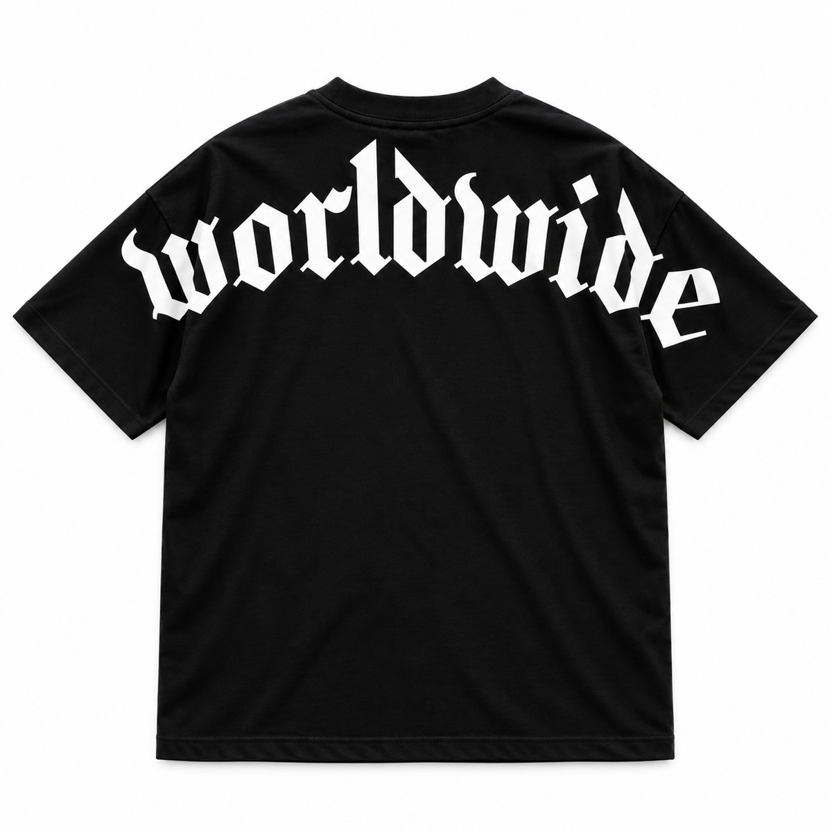 T - SHIRT WORLDWIDE BLACK