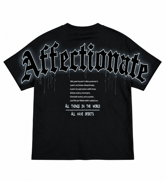 T - SHIRT AFFECTIONATE BLACK